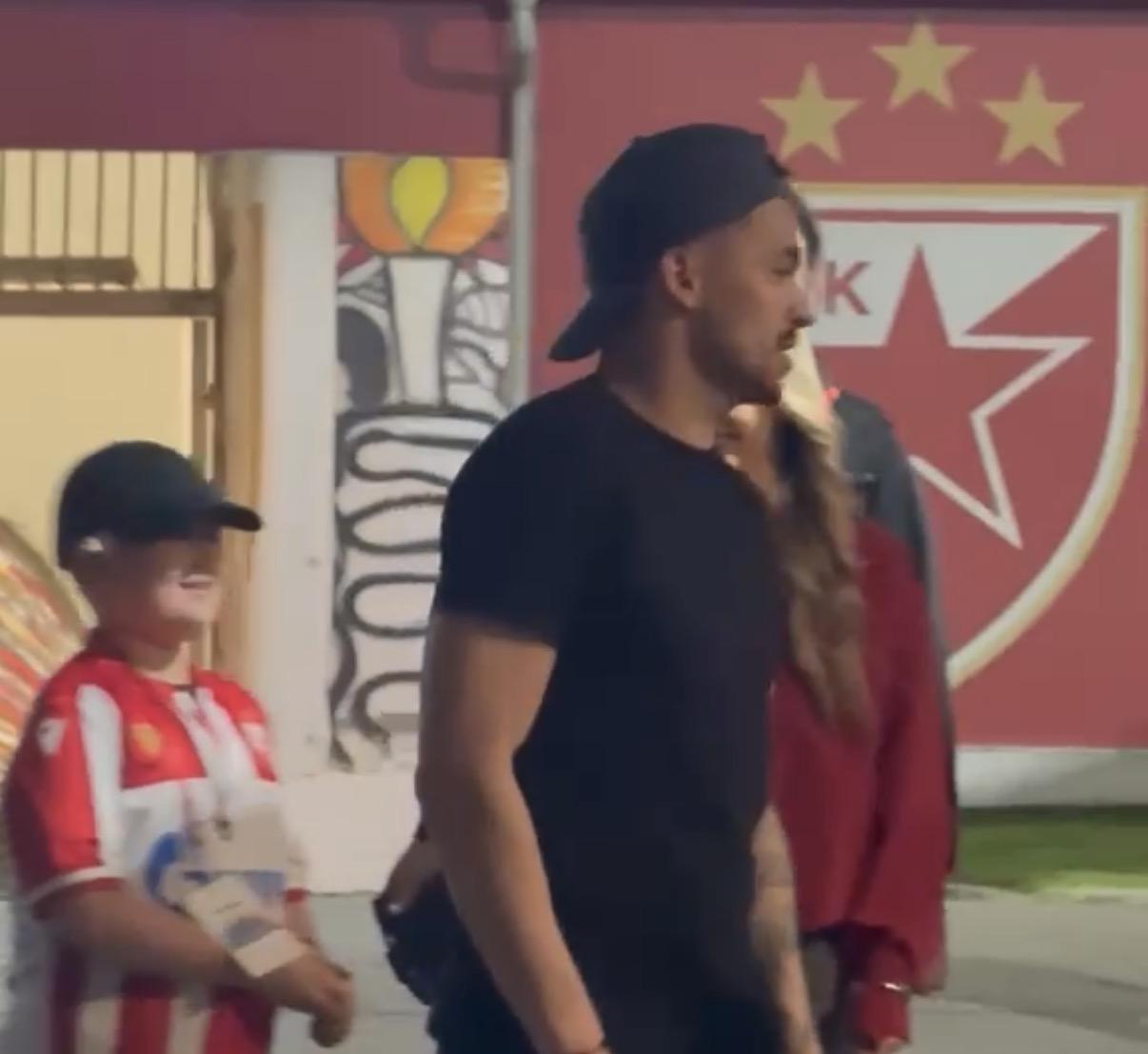 Radonjić se pojavio na Marakani! Posle suspenzije stigao na slavlje titule i pobede nad Partizanom (VIDEO)