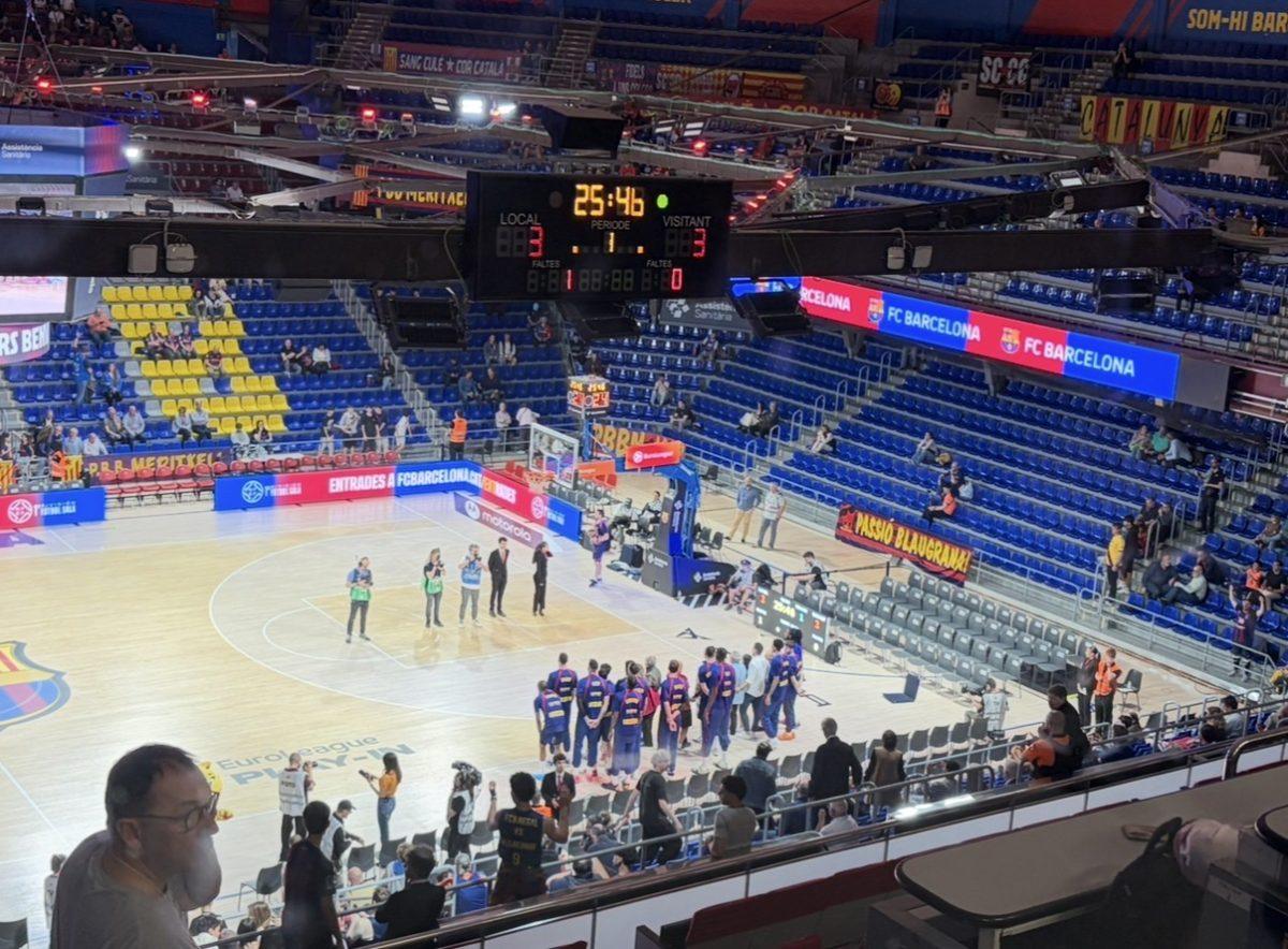 Prazna Blaugrana pred plej-in meč Zvezde i Barselone: Gde su navijači?