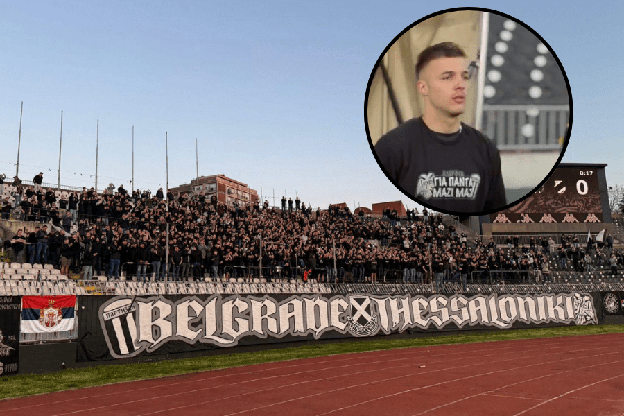 Evo šta znači poruka na grčkom na majicama igrača Partizana (VIDEO)