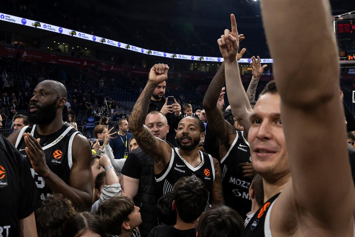 Na dan velikog jubileja: Partizan pobedom spustio zavesu na ovu sezonu Evrolige