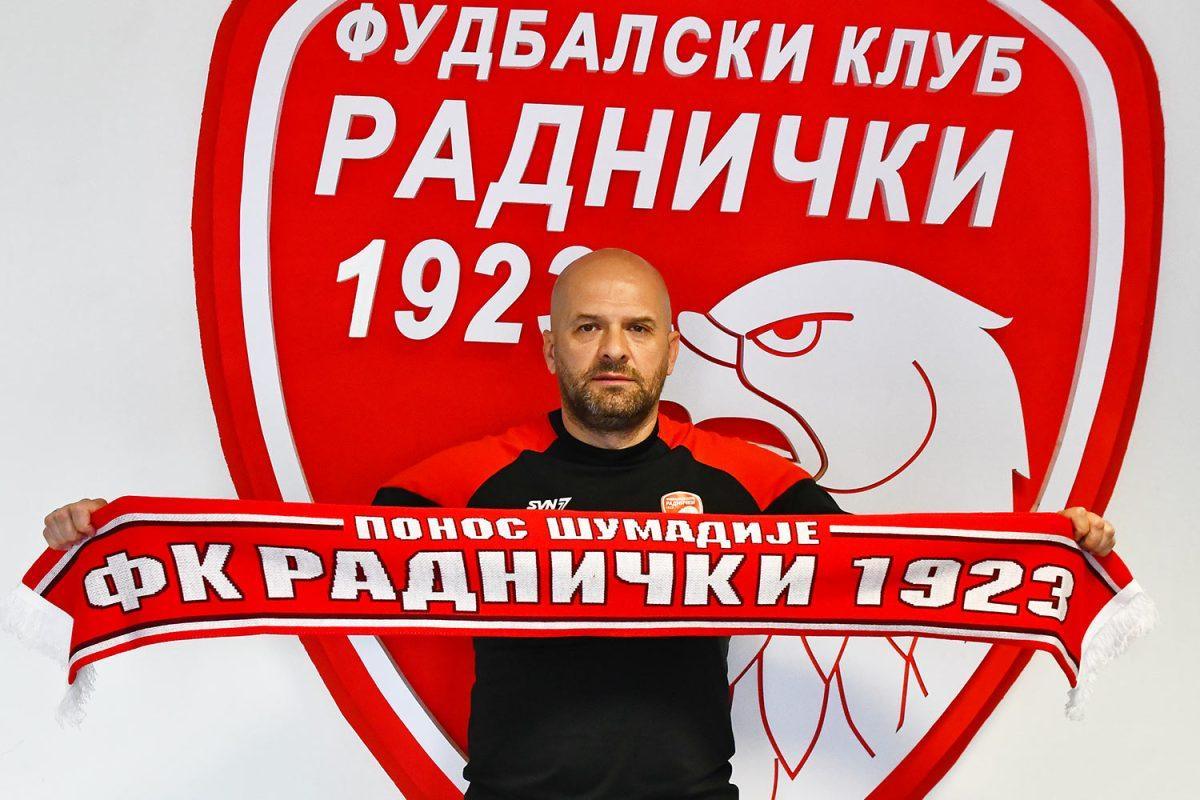 Ozvaničeno: Radnički 1923 imenovao šestog trenera u sezoni