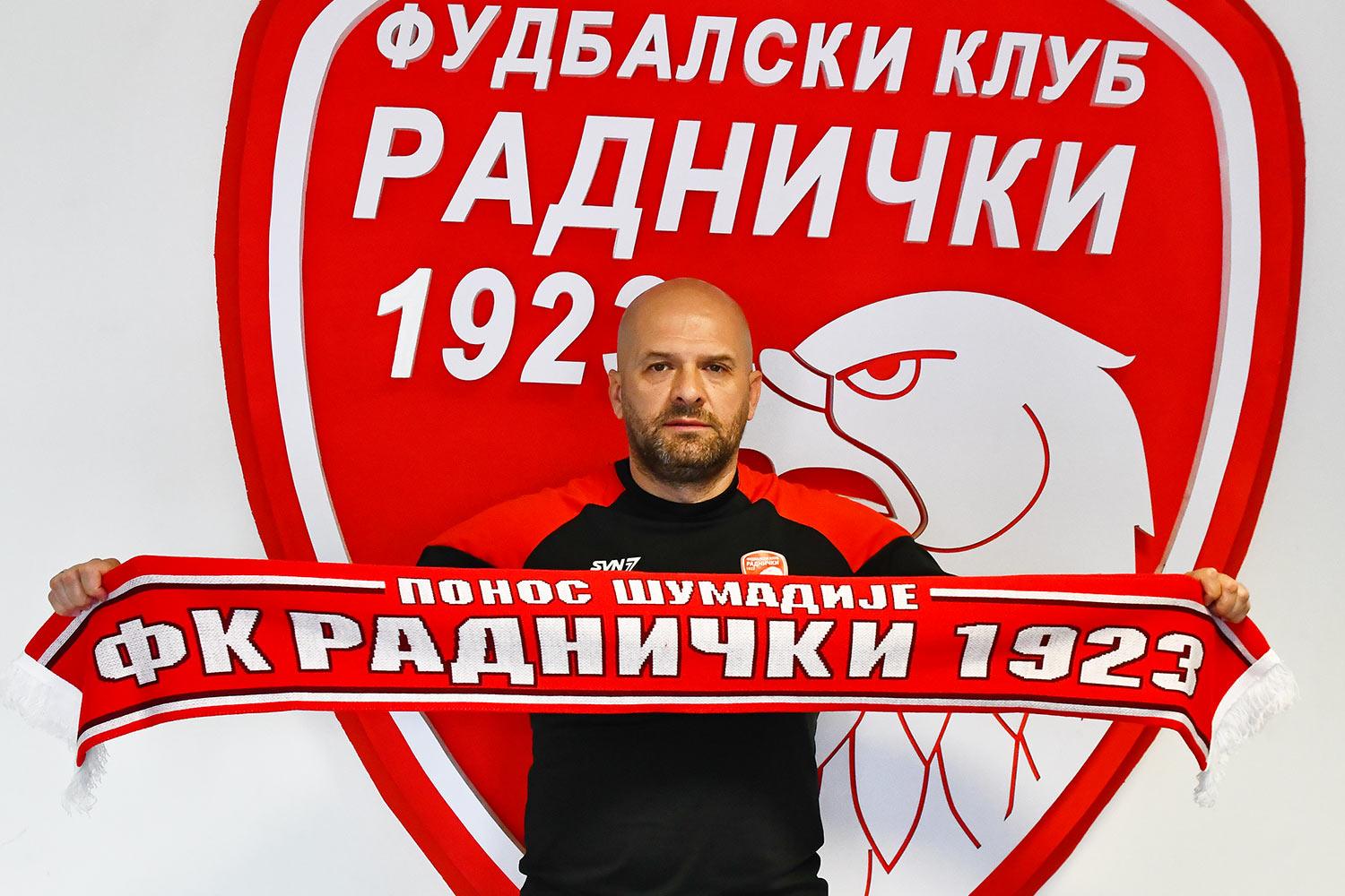 Ozvaničeno: Radnički 1923 imenovao šestog trenera u sezoni