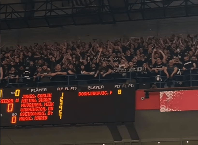 Grobari stigli u Arenu (VIDEO)