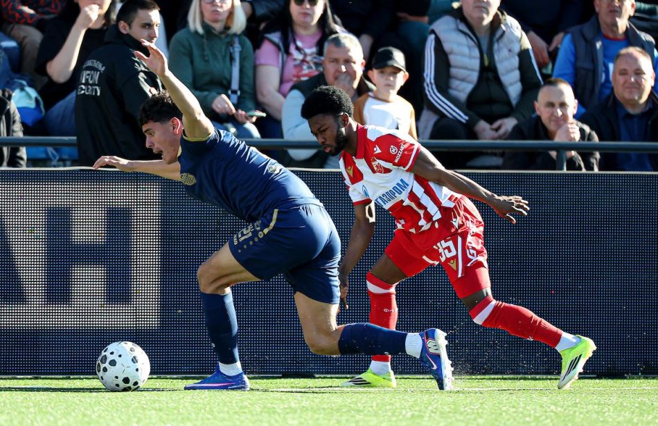 Dao drugi gol za Zvezdu pa ostao u svlačionici: Poznato zbog čega je zamenjen Ovusu (VIDEO)