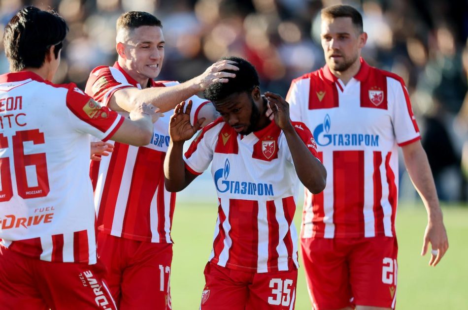 Greška Elšnika i loše pozicioniranje Mateusa nisu skupo koštali Zvezdu – pobeda na kraju u Surdulici (VIDEO)