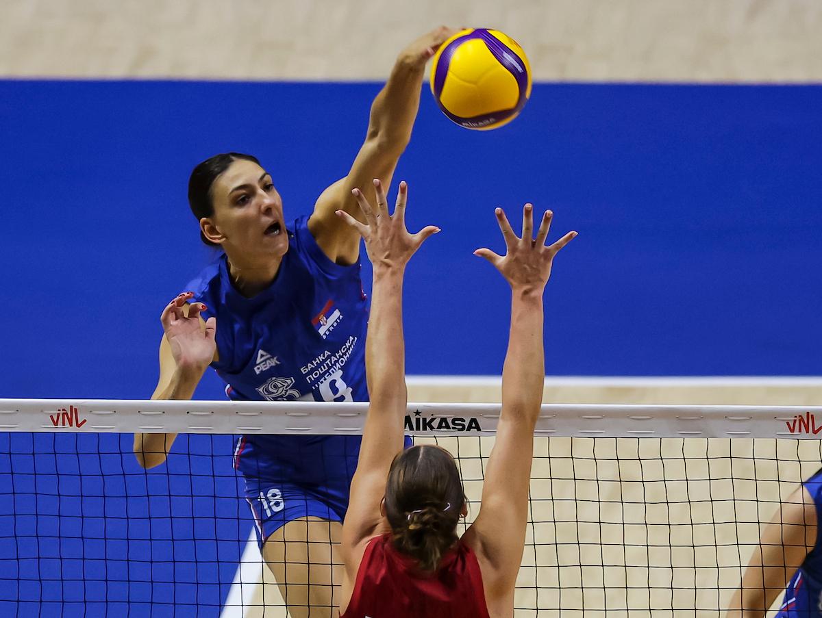 Moćne srpkinje u Areni: Povređena Nina Čajić uništila Nemice za novu pobedu u Ligi nacija!