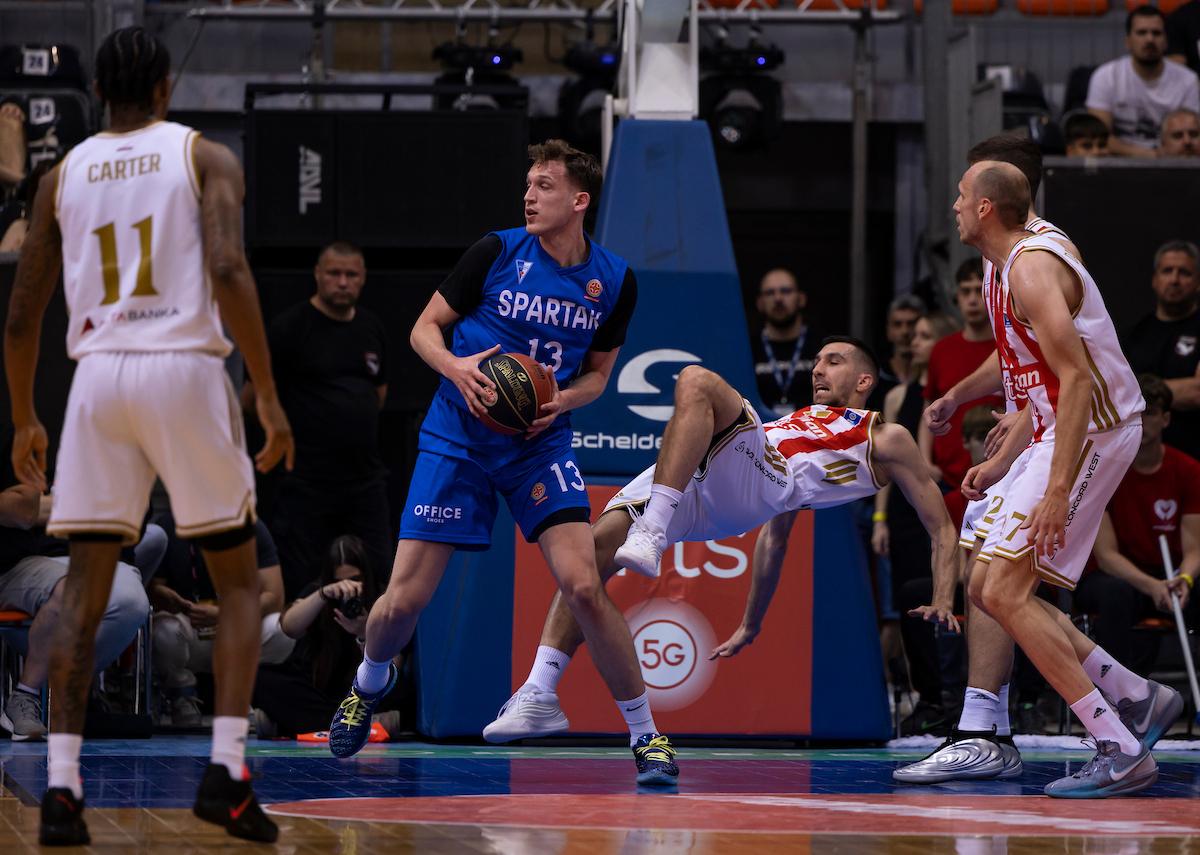 Vojin Medarević kao igrač Spartaka pre transfera u Crvenu zvezdu